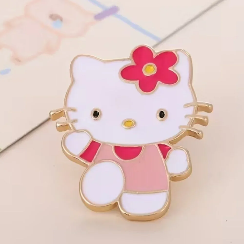 HELLO KITTY Enamel Lapel Pin Brooch‎ (BRAND-NEW & SUPER CUTE!)